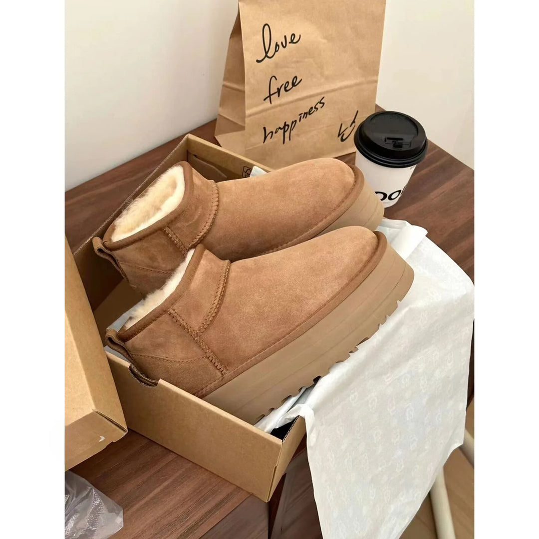 Luna - Thick Sole Winter Boots