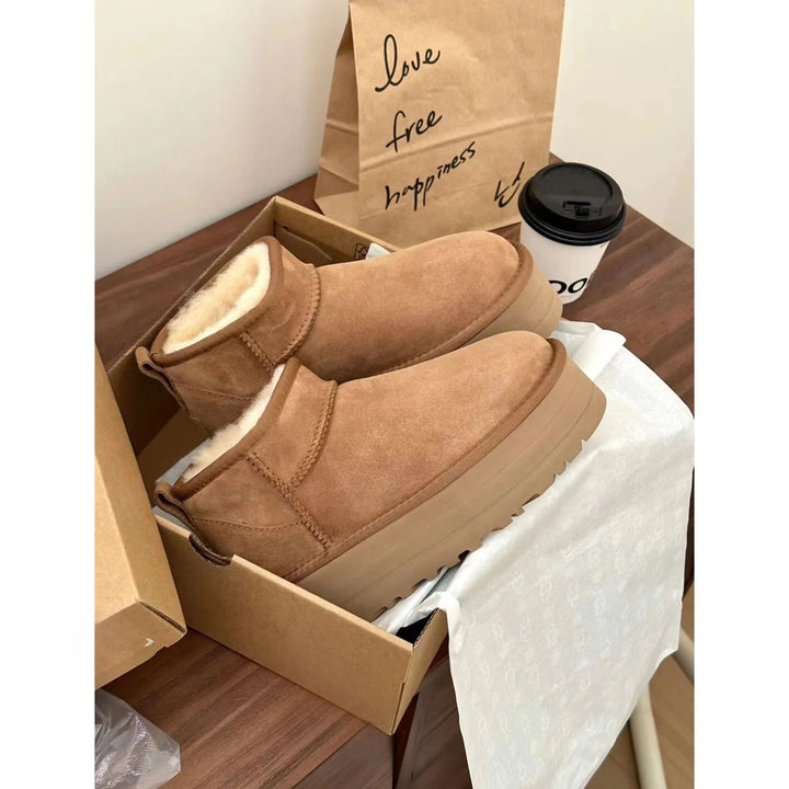 Luna - Thick Sole Winter Boots