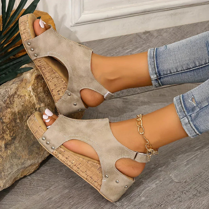 Everly - Orthopedic Wedge Sandals