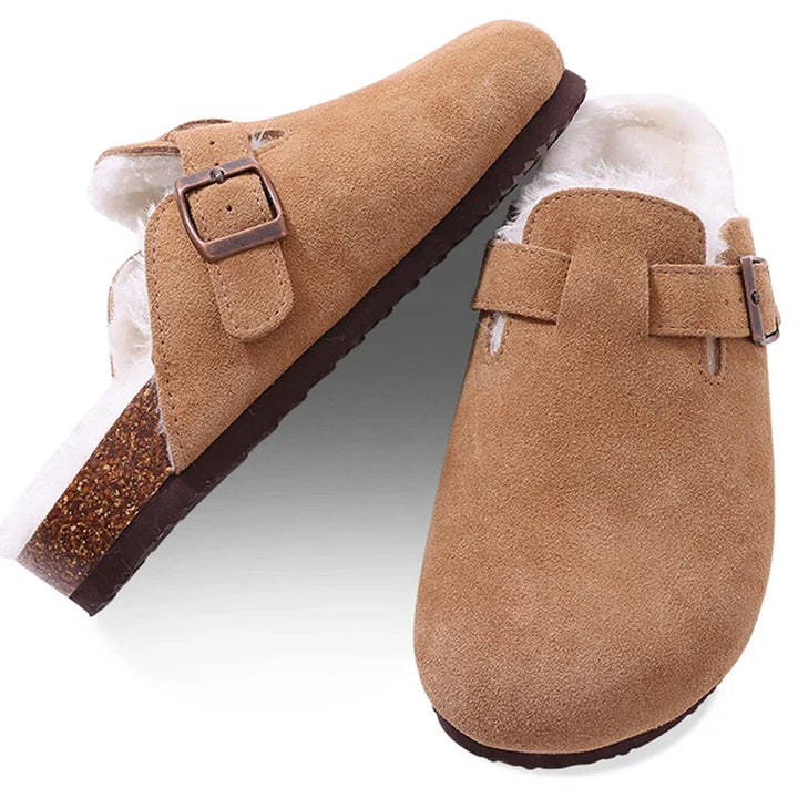 Isabella - Women’s Mules – Non-Slip Warm Winter Slippers