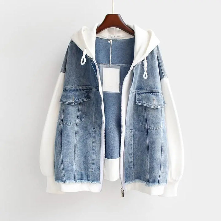 Diana - Denim Hoodie Jacket