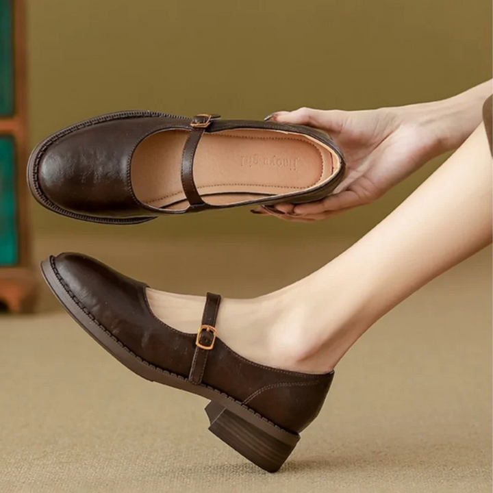 Zoe - Classic Comfort Mary Janes Made Of Leather