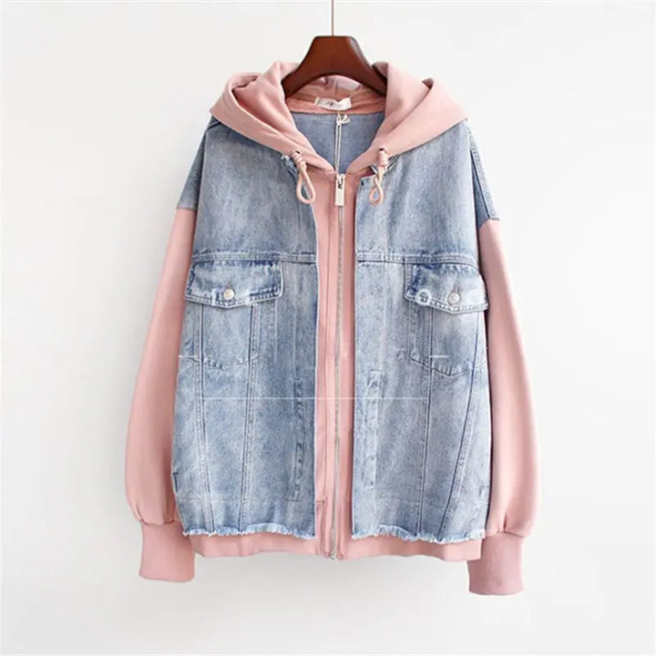 Diana - Denim Hoodie Jacket