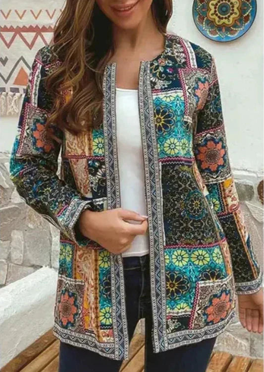 Aisling - Bohemian Patchwork Jacket