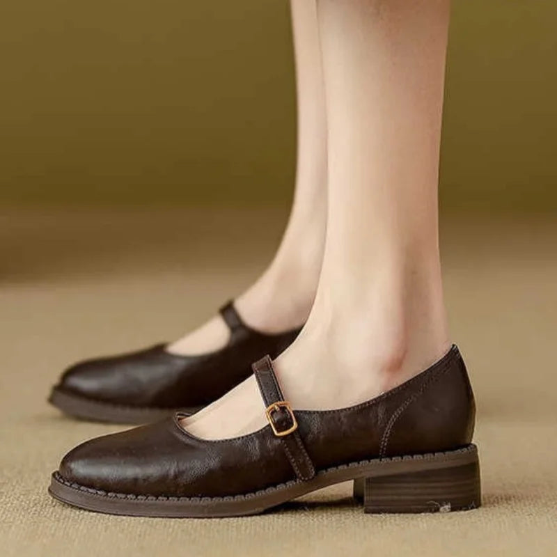 Zoe - Classic Comfort Mary Janes Made Of Leather