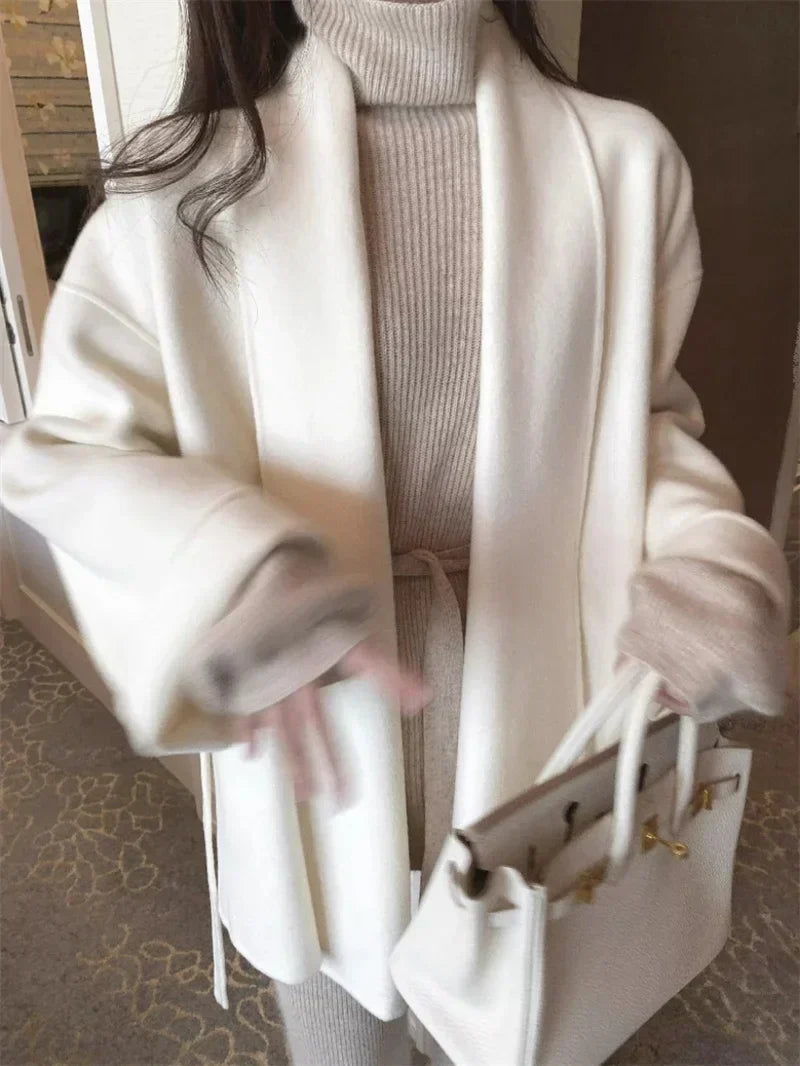 Celeste - Elegant Soft Wool Coat