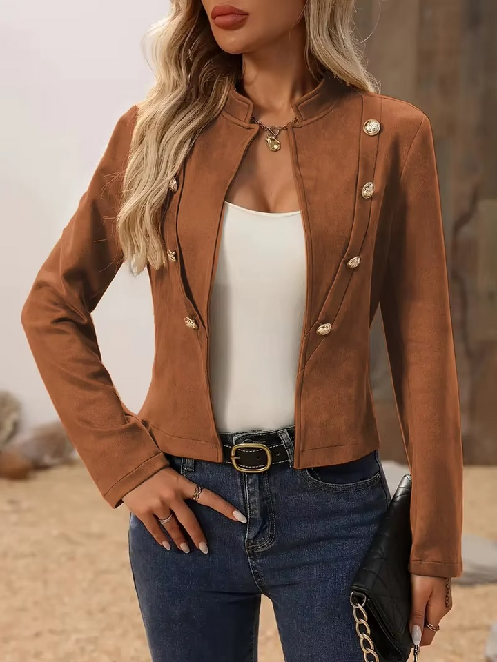 Mia - Short Retro Double-breasted Jacket