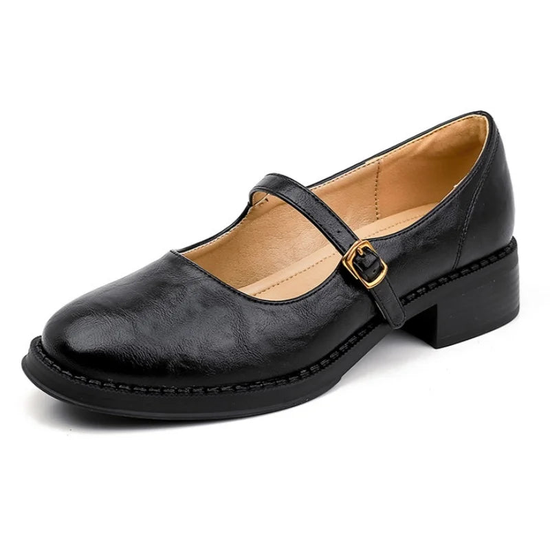 Zoe - Classic Comfort Mary Janes Made Of Leather