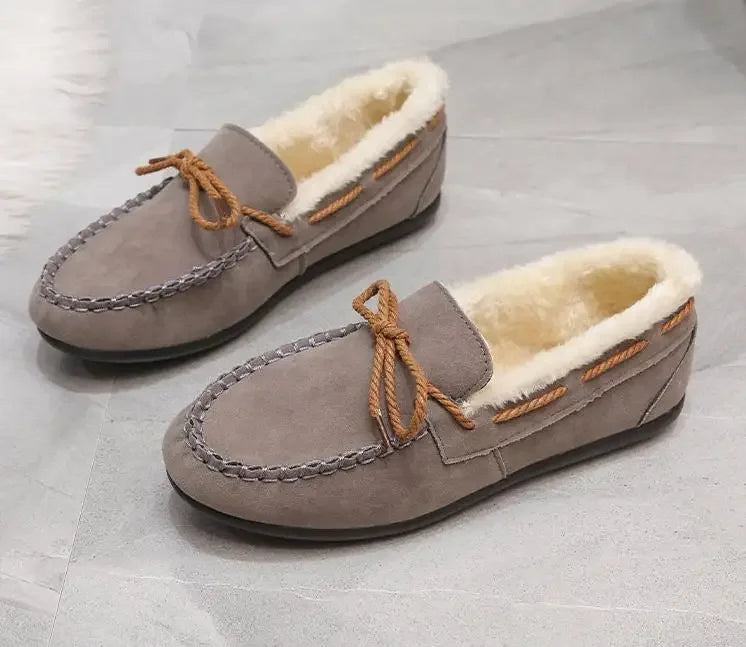 Holly - Plush-Lined Casual Loafers