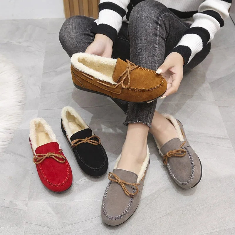 Holly - Plush-Lined Casual Loafers