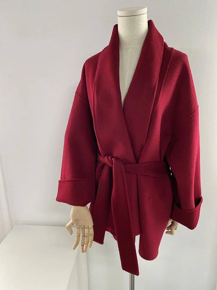 Celeste - Elegant Soft Wool Coat