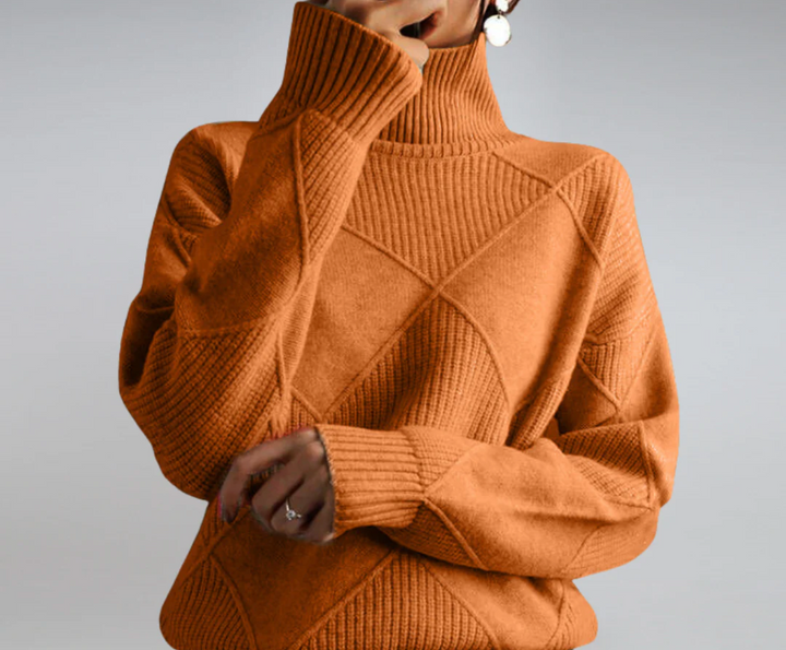 Cassia - Cozy Turtleneck Sweater