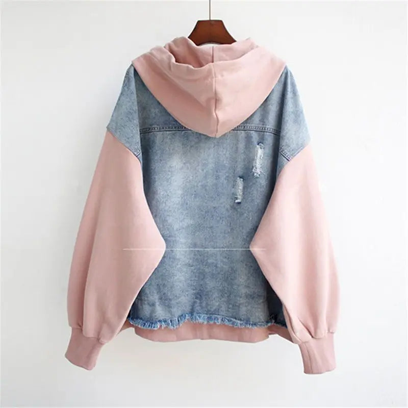 Diana - Denim Hoodie Jacket