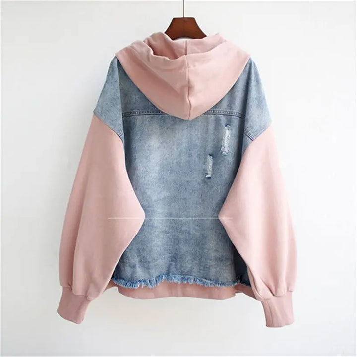 Diana - Denim Hoodie Jacket