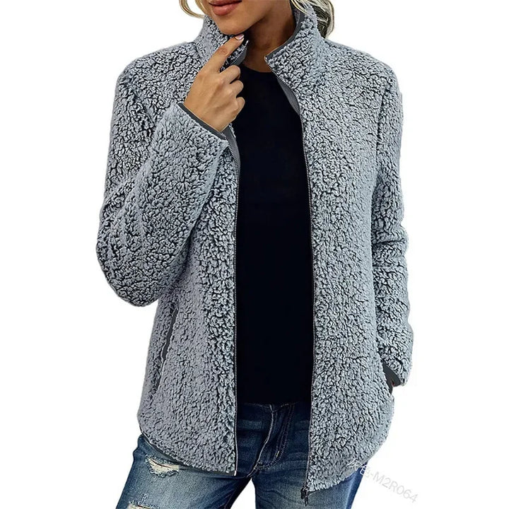 Eleanor - Elegant Casual Fleece Jacket