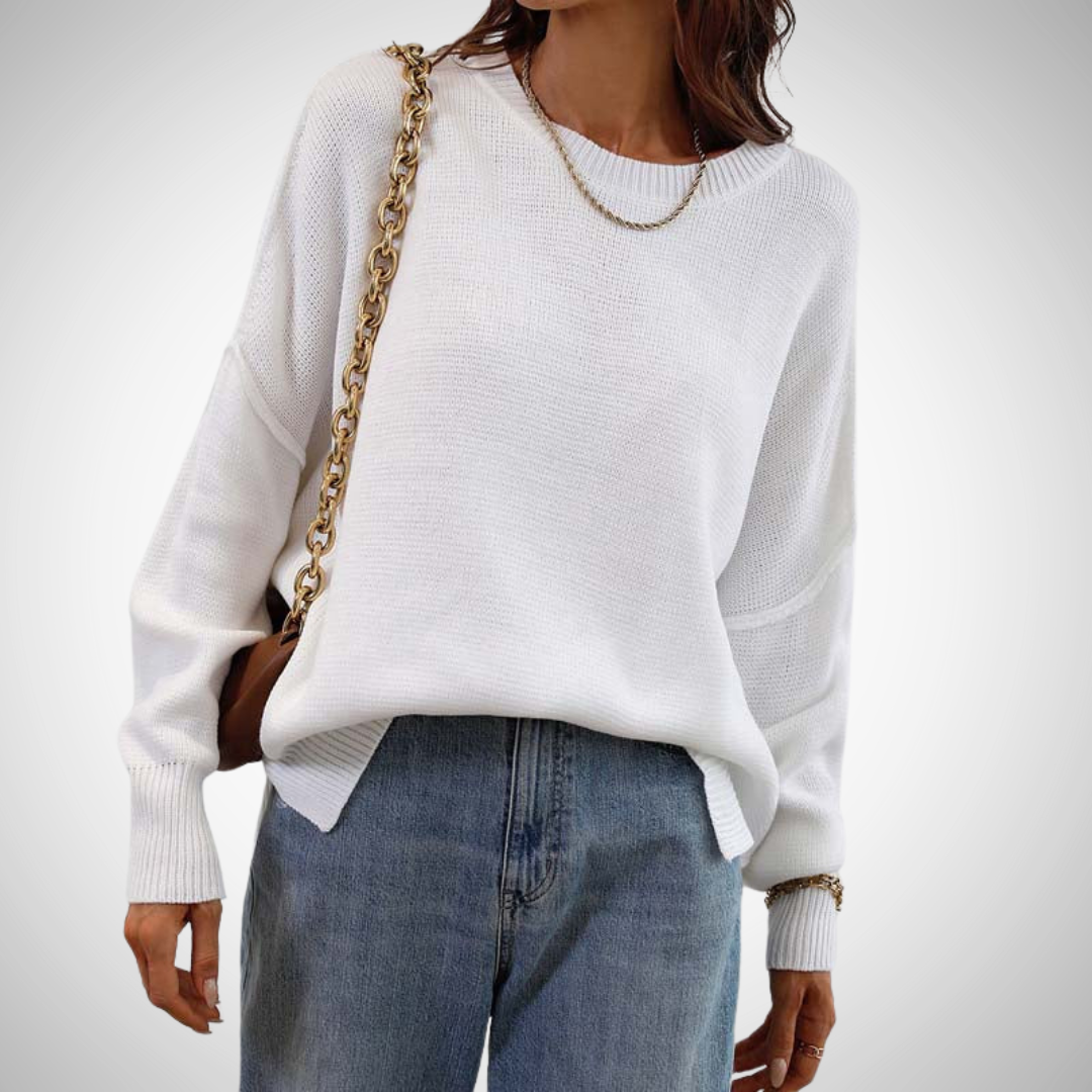 Freya - Solid Knit Sweater