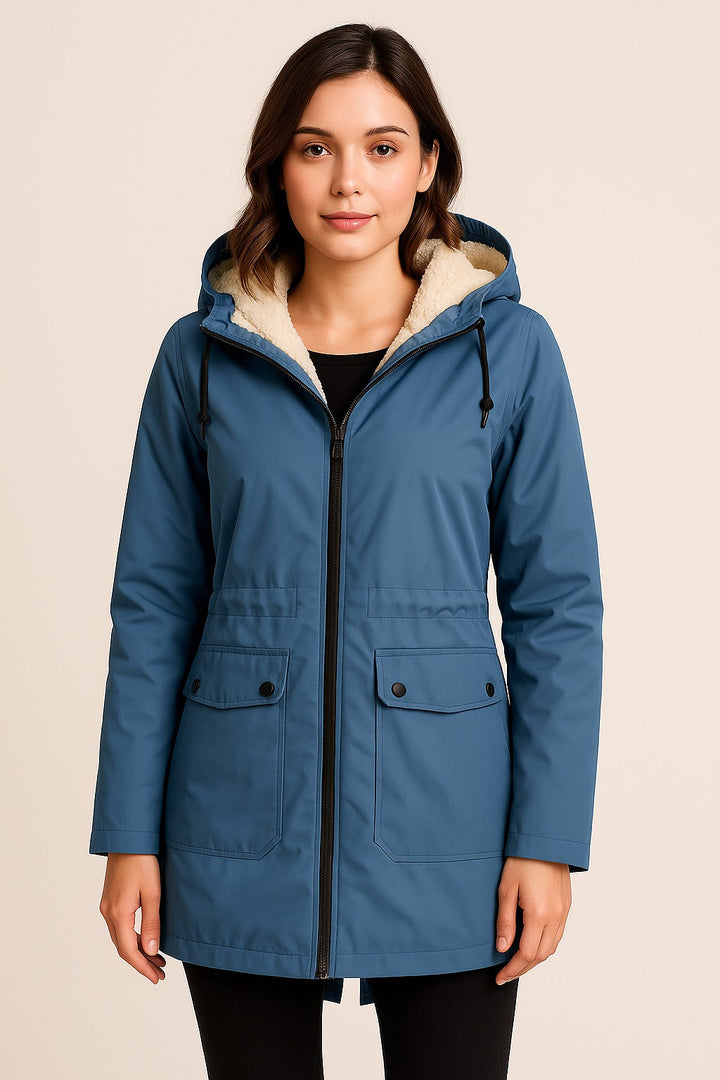 Ailsa - Extended Winter Jacket With Soft Fur