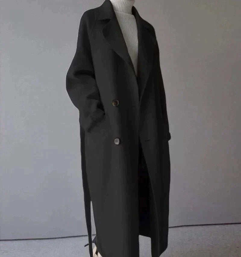 Theodora - Elegant Long Coat
