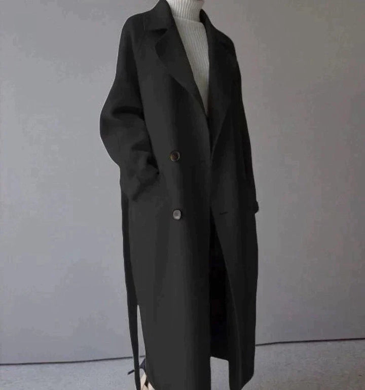Theodora - Elegant Long Coat