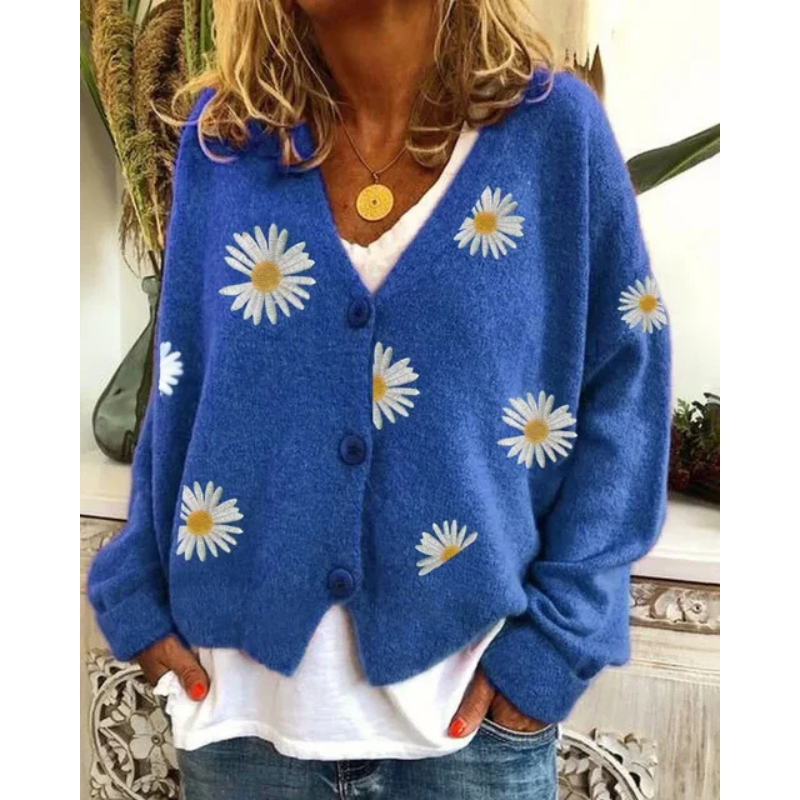 Stella - Embroidered cardigan