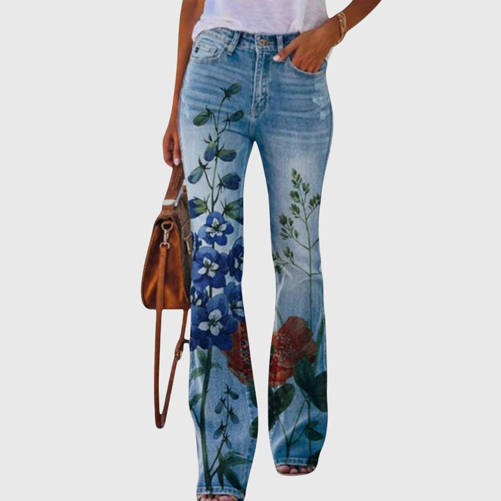 Evelina - Pants with Flowers