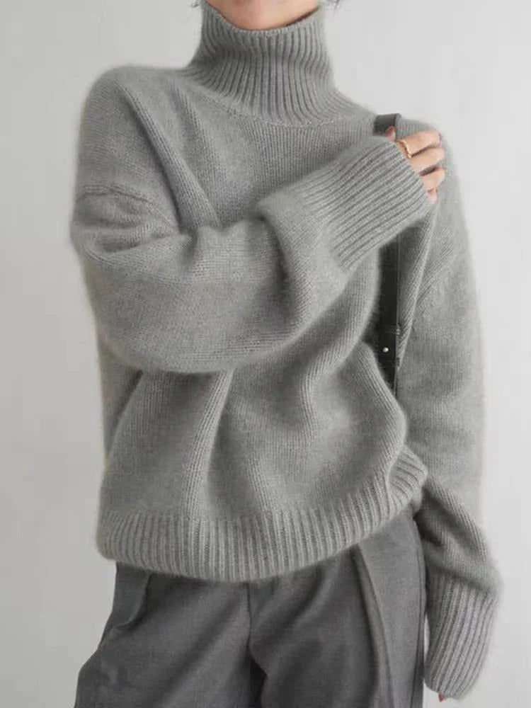 Violette - Cashmere Turtleneck Jumper