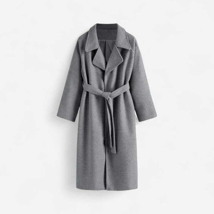 Daphne - Women's Longline Wool Coat