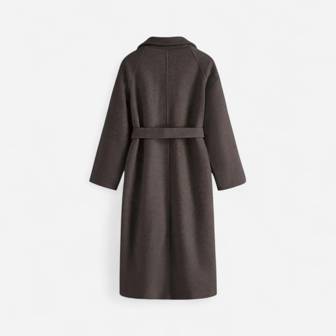 Daphne - Women's Longline Wool Coat