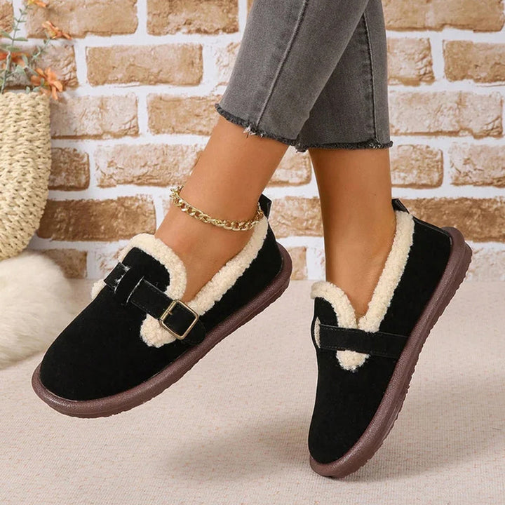 Charlotte - Warm and Comfortable Flat Shoes