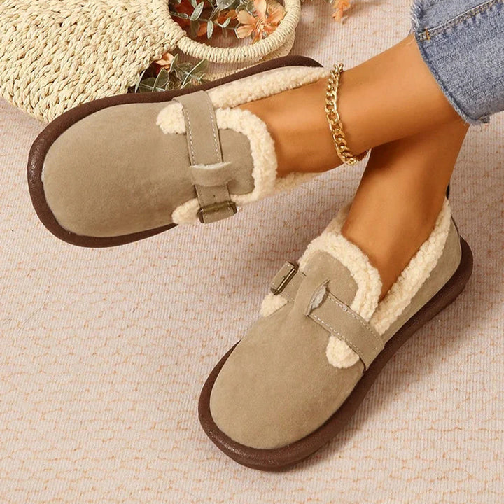Charlotte - Warm and Comfortable Flat Shoes