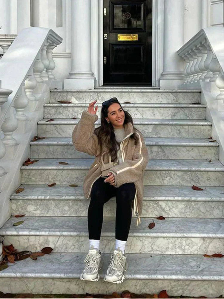 Aria – Oversized Teddy Jackets