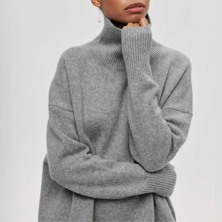 Blythe - Elegant Knitted Roll Neck Jumper