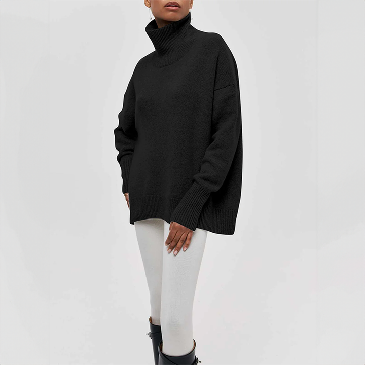 Blythe - Elegant Knitted Roll Neck Jumper