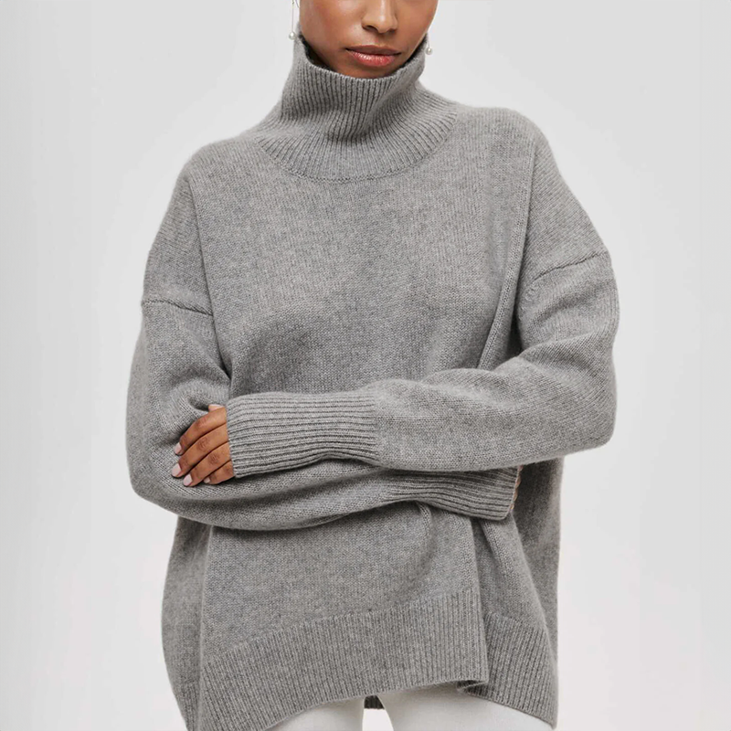 Blythe - Elegant Knitted Roll Neck Jumper