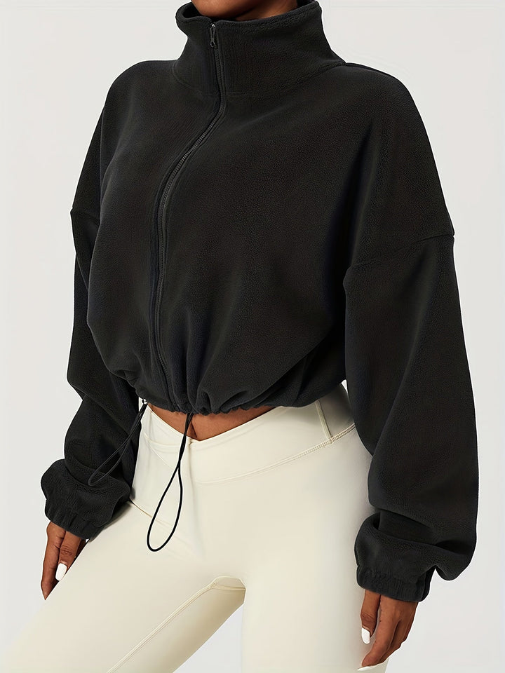 Paloma - Fleece Crop Top