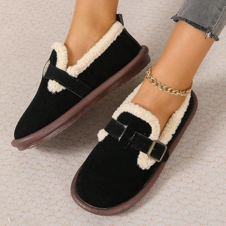 Charlotte - Warm and Comfortable Flat Shoes