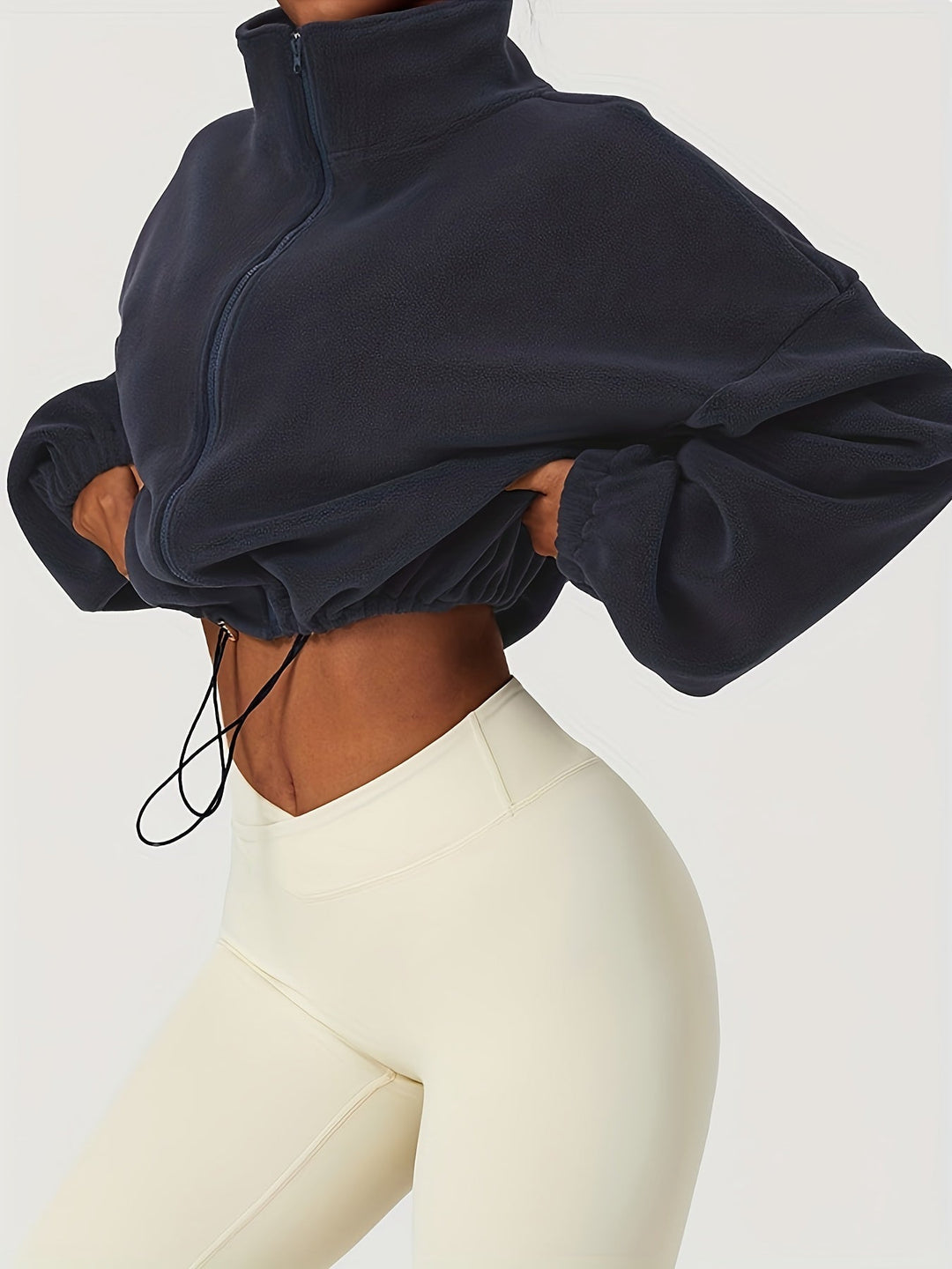 Paloma - Fleece Crop Top