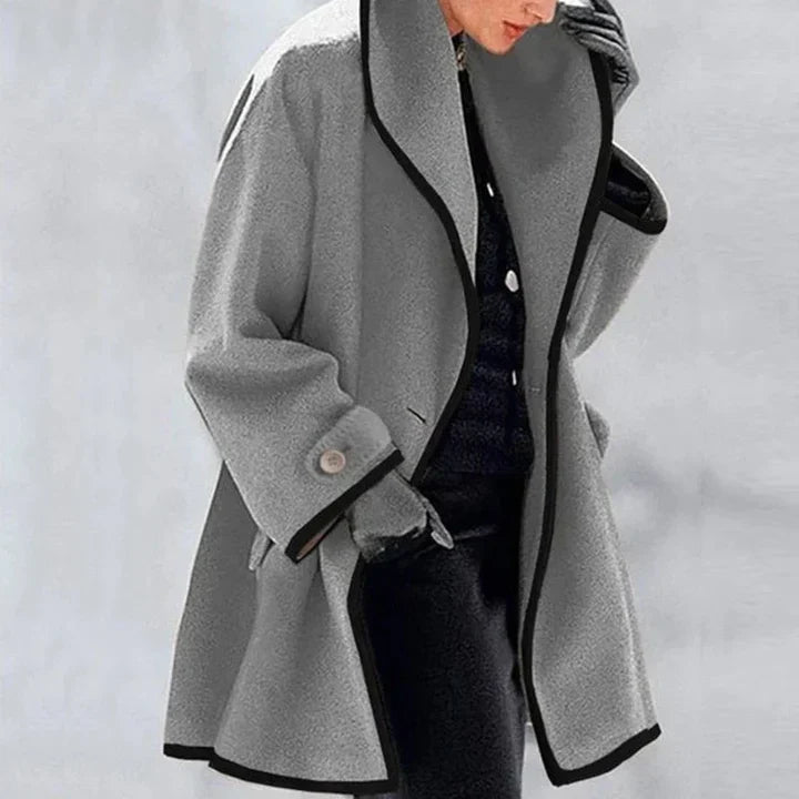 Rowena - Stylish Double-Breasted Coat