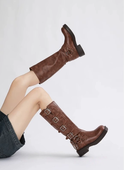 Phoebe - Brown Phoenix Boots