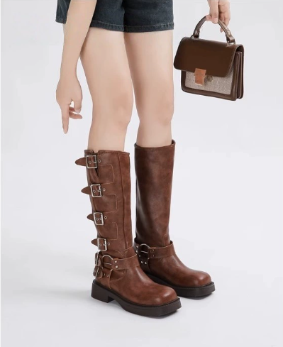 Phoebe - Brown Phoenix Boots