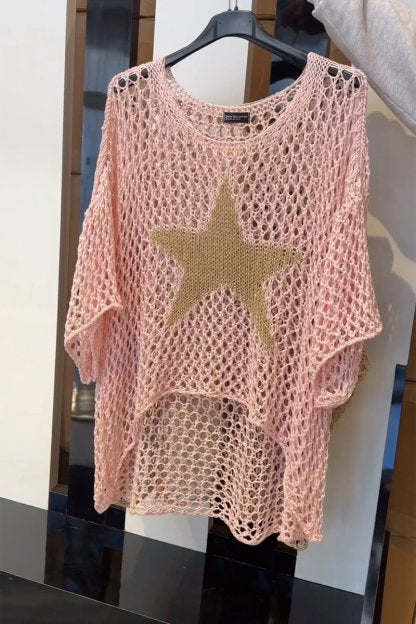 Luciana - Elegant Knitted Jumper with Star