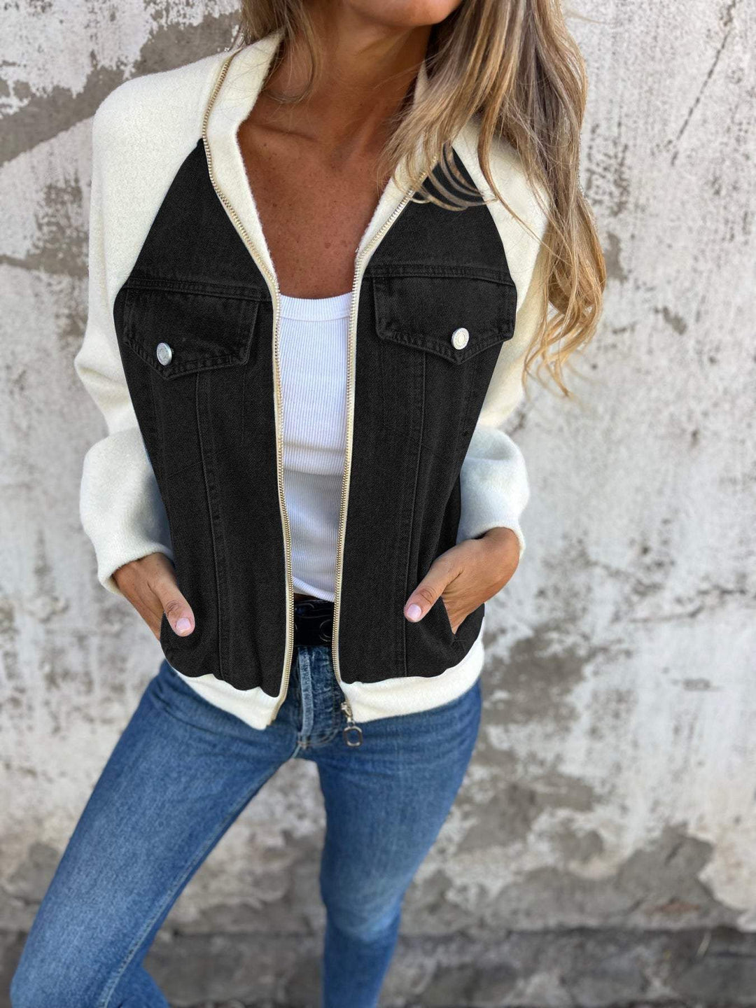 Cassandra - Stylish Denim Jacket