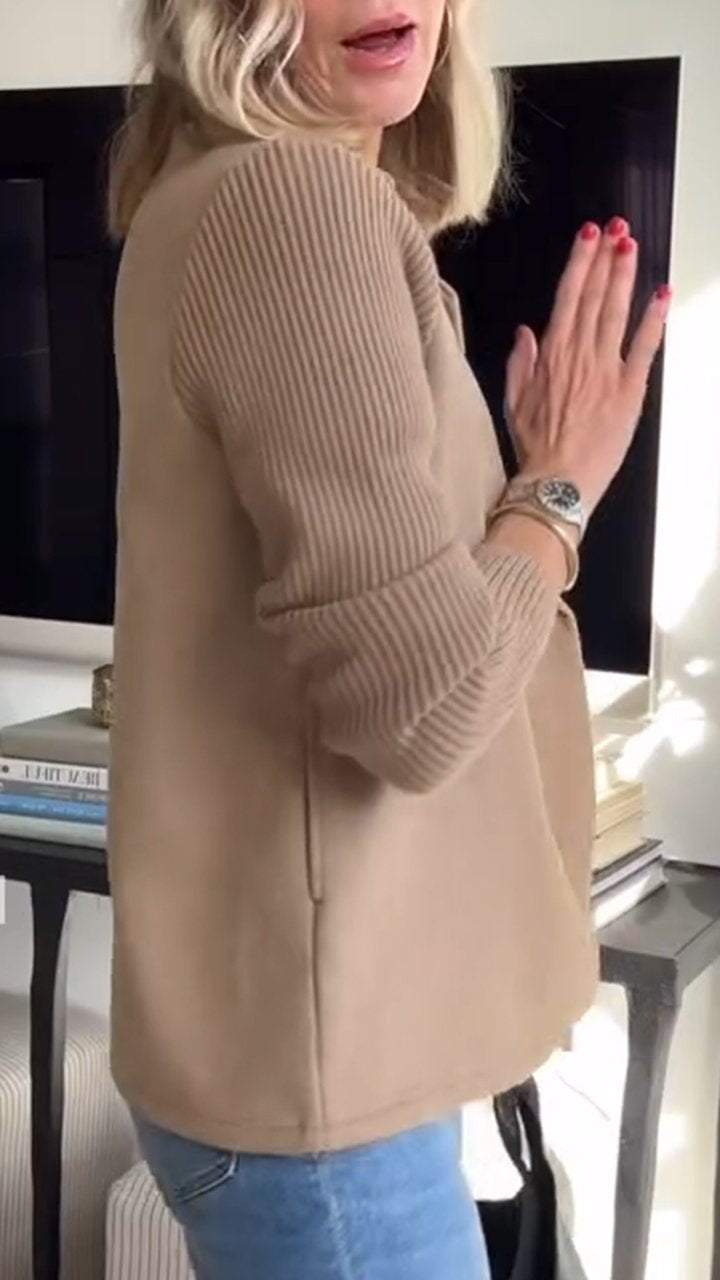 Rowena - Stylish Casual Button Blazer