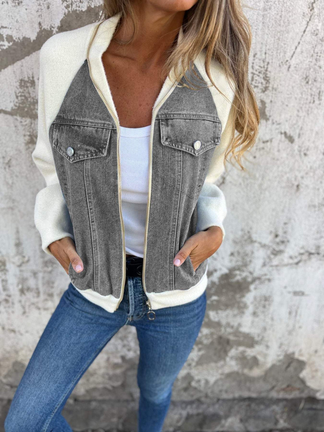 Cassandra - Stylish Denim Jacket