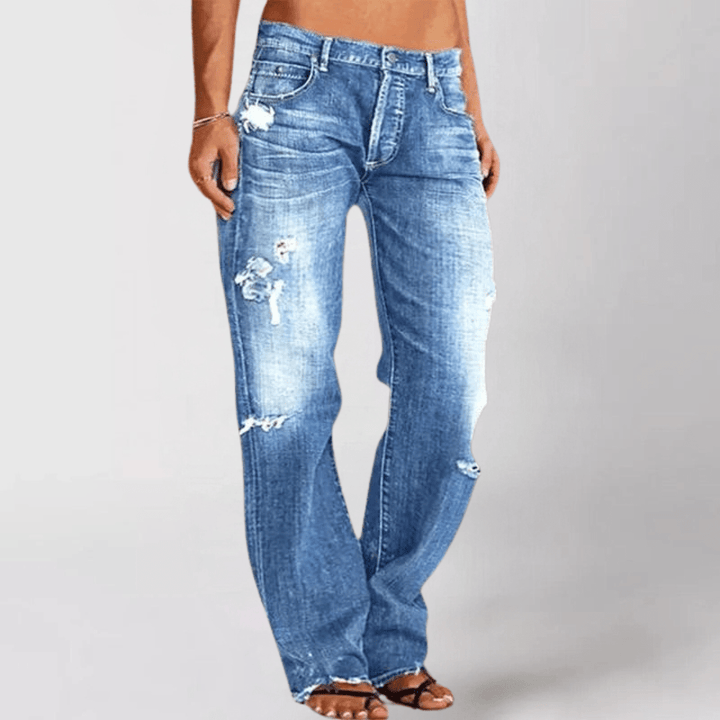 Doris - Relaxed Fit Wide-Leg Jeans
