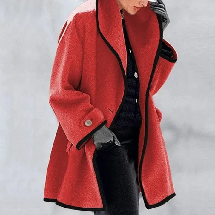 Rowena - Stylish Double-Breasted Coat