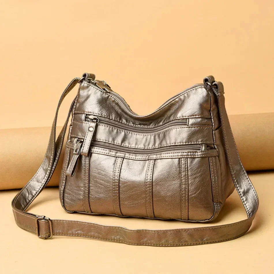 Juliette- Soft Leather Crossbody Bag