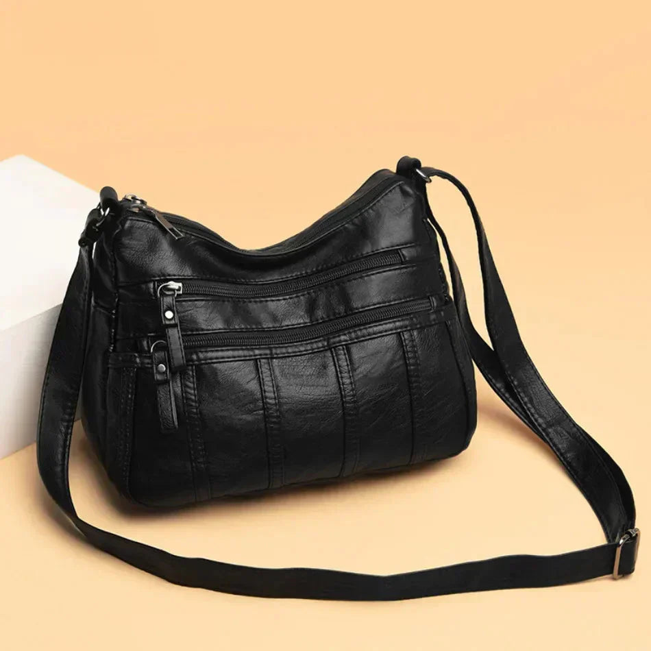Juliette- Soft Leather Crossbody Bag