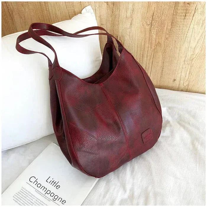 Ruby - Vintage Leather Handbag