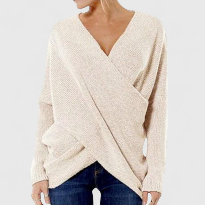Charlotte - Crossed Sweater